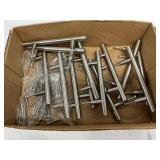 Brushed Nickel 6' Cabinet T Bar Handles Pulls