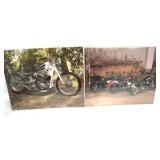 8'x10' Motorcycle Pictures Sealed in Plastic