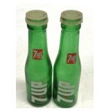 7up 4' Bottle Salt & Pepper Shakers