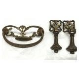 Antique Brass/Metal Drop Pull Handles, Bail Handle