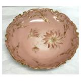 Bawo & Dotter Pink Bowl Limoges France Elte S M