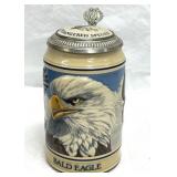 Beer Stein Budweiser Bald Eagle Endangered Species