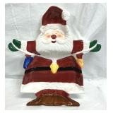 Ceramic Santa Claus Divided Serving Plate