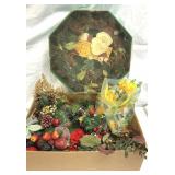 Floral Making Flower Picks, Stems, Vintage Wreath