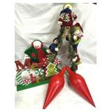 Assorted Christmas Decorations Snowmen, Ornaments