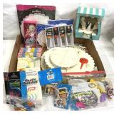 Assorted Cake Decorating Supplies