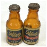 Blatz Pilsener Mini 3' Beer Bottle S&P Shakers