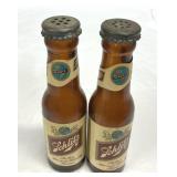 Schlitz Miniature 4' Beer Bottle S&P Shakers