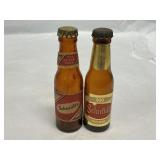 Schmidt's Mini Beer Bottle S&P Shakers 4 1/4'