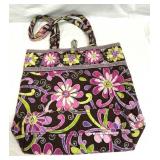 Vera Bradley Purple Punch Tote Shoulder Bag