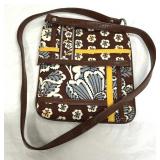 Vera Bradley Cross Body Bag Slated Blooms
