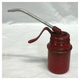 Red Thumb Pump Oil Can Squeeze Trigger 5'