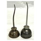 Pair of Small Oil Cans 5' & 5.5'