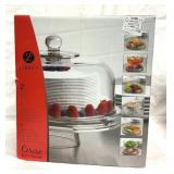 Libbey 6-in-1 Server Cake Dome Pedestal Plate