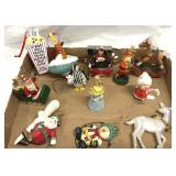 Assorted Christmas Ornaments Box Lot