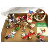 Assorted Christmas Ornaments Box Lot