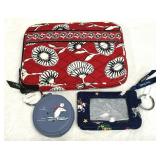 Vera Bradley Tablet Sleeve, Coin Purse, ID Case