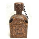 Leather Wrapped Bottle Madrid Spain Matador
