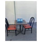 TABLE W/ 2 CHAIRS
