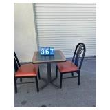 TABLE W/ 2 CHAIRS