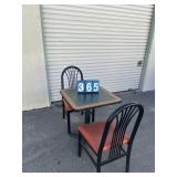TABLE W/ 2 CHAIRS