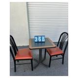 TABE W/ 2 CHAIRS