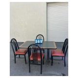 TABLE W/ 4 CHAIRS