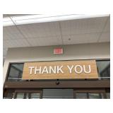 THANK YOU SIGN