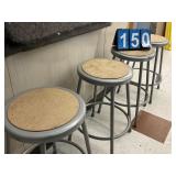 LOT 4 BAR STOOLS