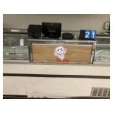 STAINLESS STEEL SINK W/ CUSTOMER COUNTER