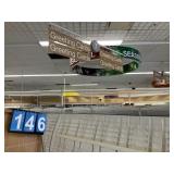 HANGING AISLE SIGNS/ DOUBLE SIDED