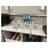LOT OF MULTI-LINE TELEPHONES