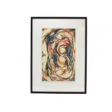 William Leizman, Swirl Composition, Lithograph