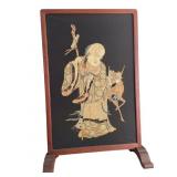 Framed Chinese Embroidery of Immortal