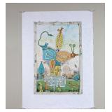 Bernard Berthois-Rigal, Original Etching