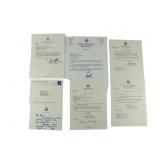 6 Signed Congressional Letters to VJ Halamandaris