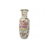 Chinese Export Rose Medallion Porcelain Vase