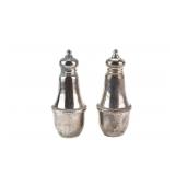 Pair of Sterling Weighted Shakers