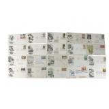 20 ASSORTED ANNIVERSARY FIRST DAY COVERS