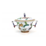 Herend Hungary Lidded Porcelain Tea Cup