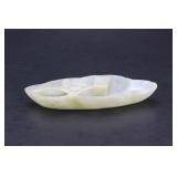 Carved White Jade Water Washer