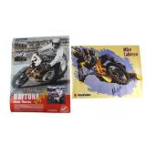Two Signed Motorcycle Racing Posters