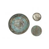 Three Chinese Coin Collectibles