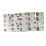 20 ASSORTED FIRST DAY COVERS-MILITARY/POLITICS