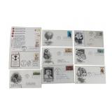 16 ASSORTED FIRST DAY COVERS-HEALTH