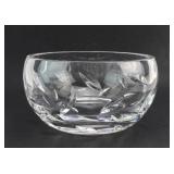 Tiffany & Co. Cut Crystal Glass Bowl