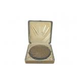 Boxed Set of Antique Copper Dishes with Bone Picks