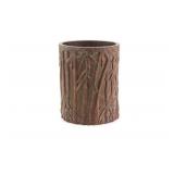 Chinese Carved Bamboo Brush Pot