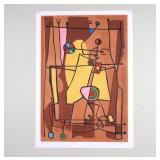 Mayeu Passa, Camouflage, Signed Lithograph