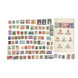 100+ Assorted International Postage Stamps